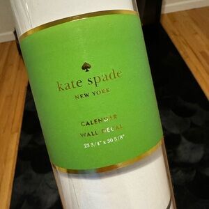Kate Spade ♠️ Calendar Wall Decal NWT